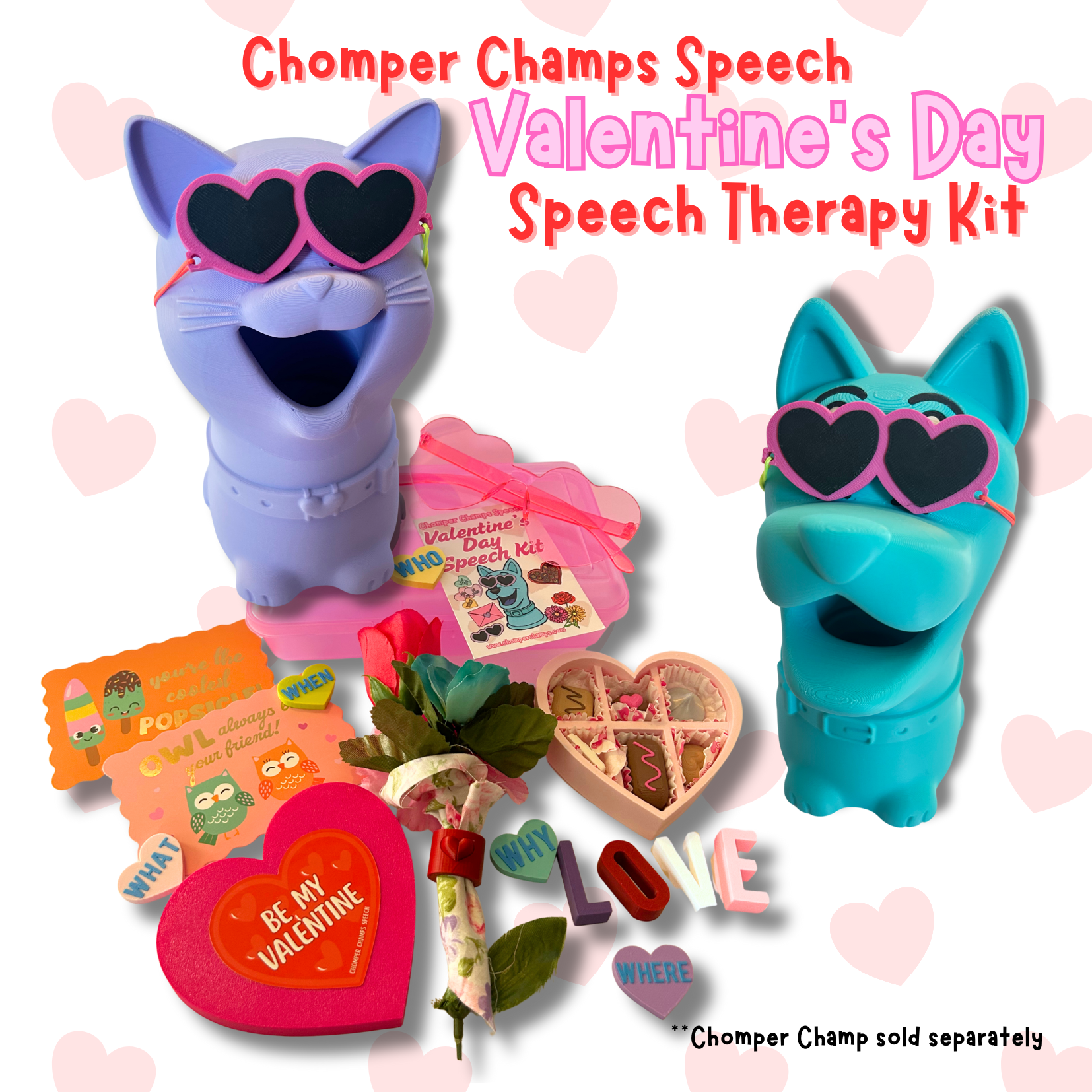 Valentines Day Speech Therapy Kit