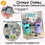 The Old Lady Who Swallowed A Fly Speech Therapy Kit *Accessory Kit*