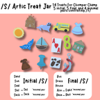 Artic Treat Jars - Phoneme Treats For Chomper Champs!