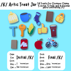 Artic Treat Jars - Phoneme Treats For Chomper Champs!
