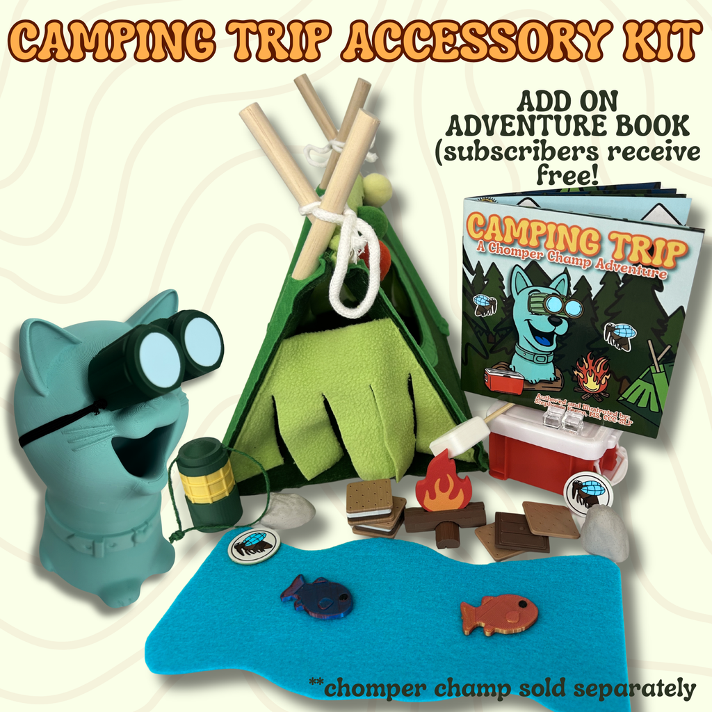 Camping Accessory Kit – Chomper Champs Speech